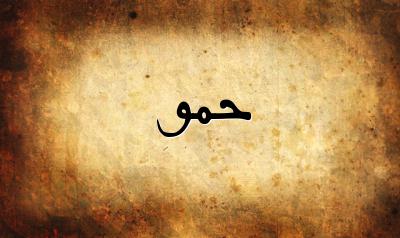 صورة إسم حمو بخط عربي جميل